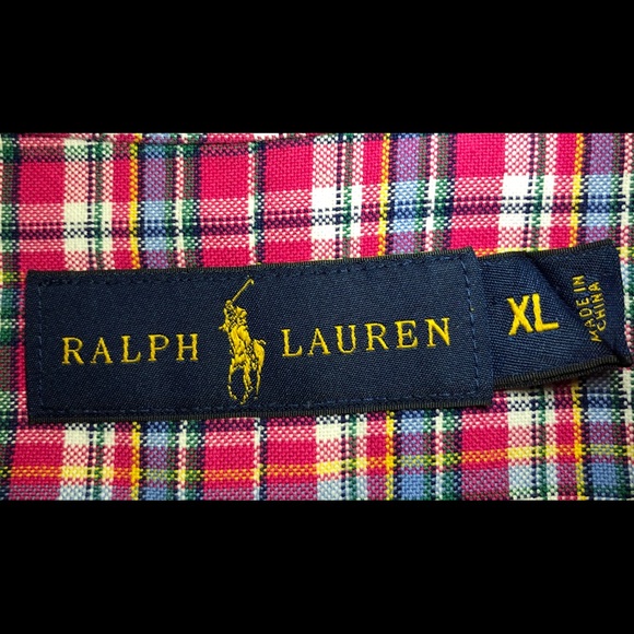 Ralph Lauren Mens XL Button Up - Picture 4 of 4